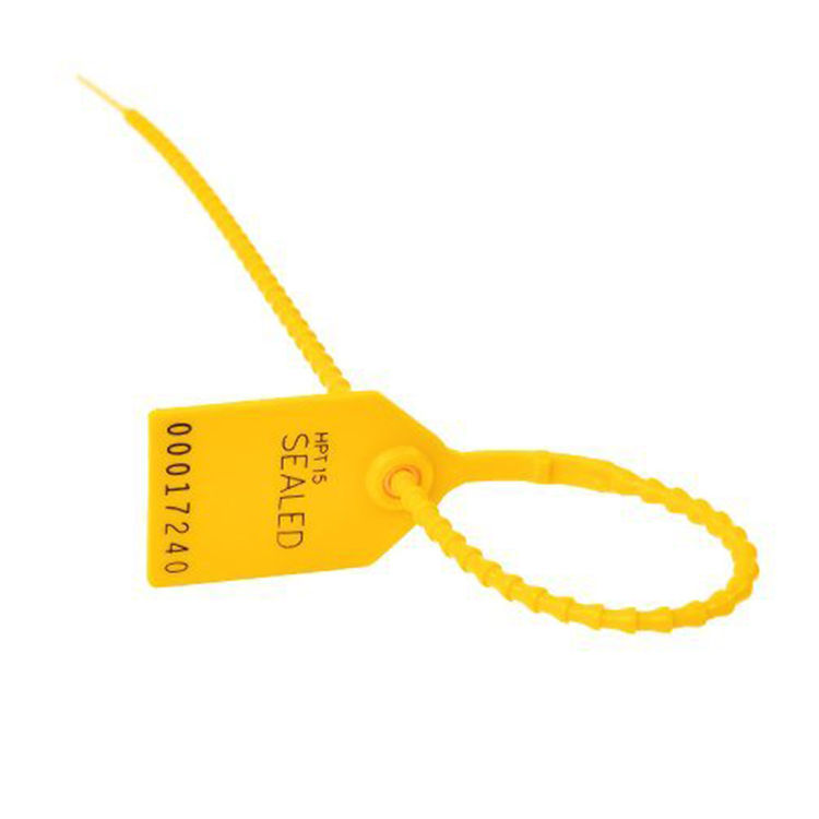 Security seals wit-oranje-geel