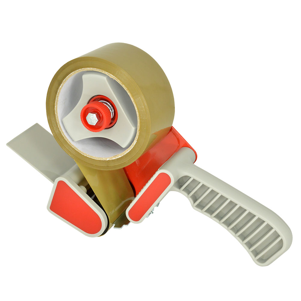 Verpakkingstape PP solvent Bruin 50mmx66m