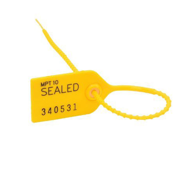 Security seals wit-oranje-geel