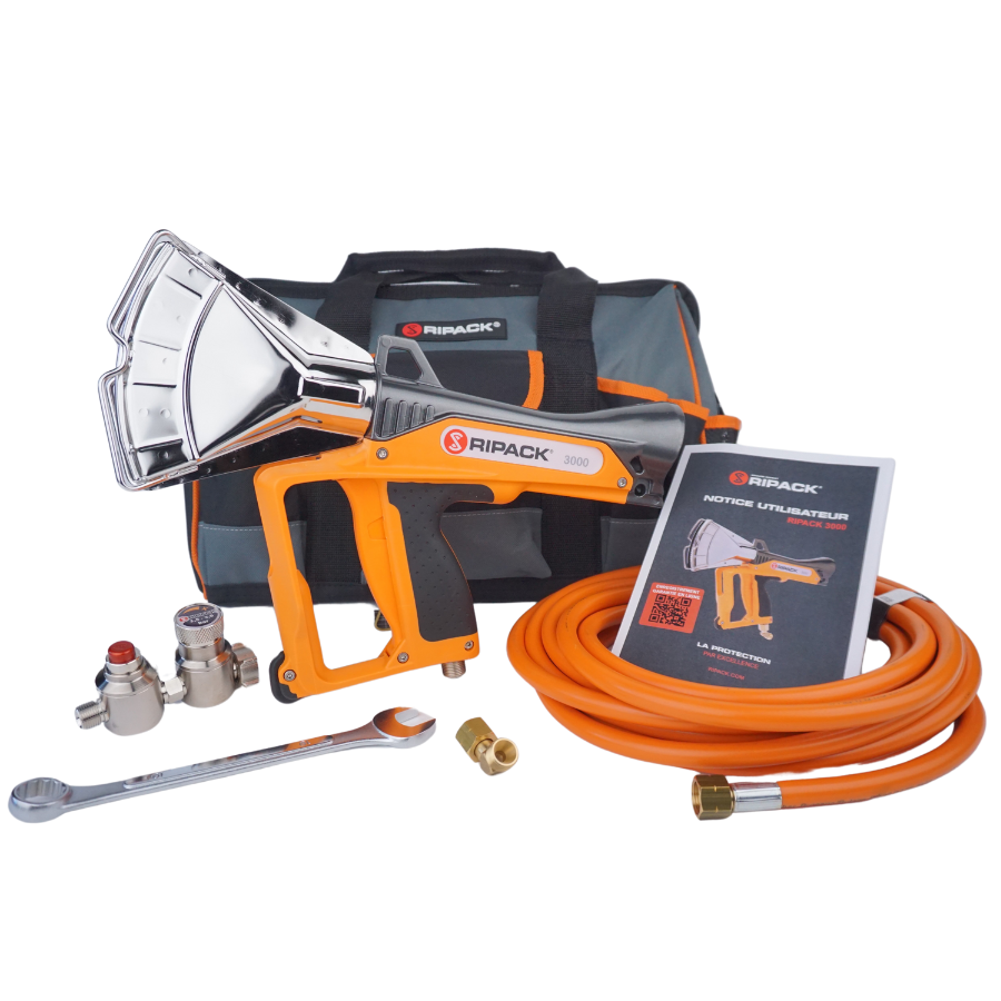 Krimppistool Ripack 3000 (45-80kW) incl. reserve ontsteker