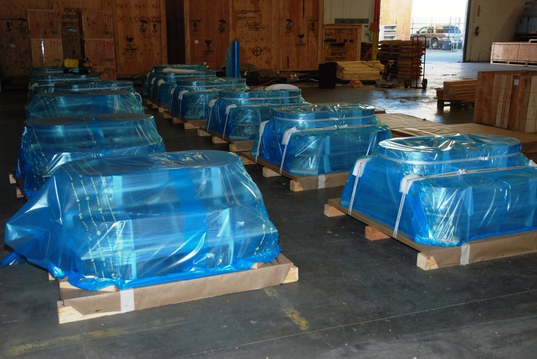 VCI folie Blauw - 400 cm x 50 mtr, 100 my