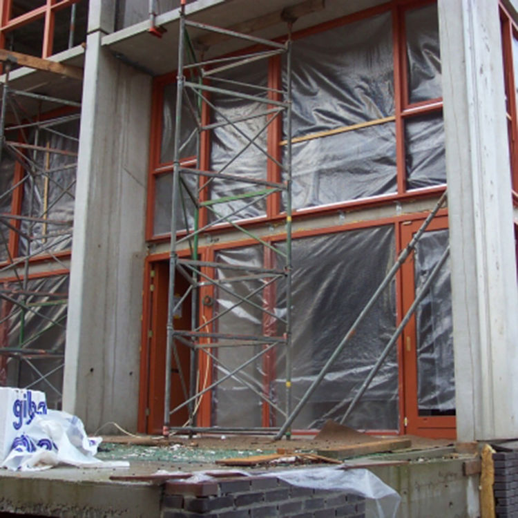 LDPE Bouwfolie - T100 circa 45 my - 200 cm x 50 meter